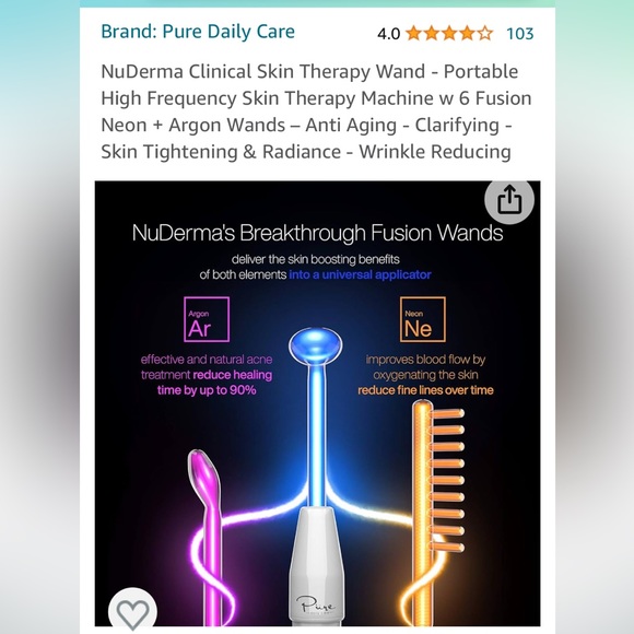 Brand new ant-acne ant-aging face device. Never used. With box and manual. - Picture 5 of 11